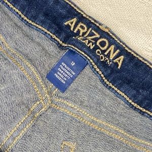 Cuffed Blue Jean shorts